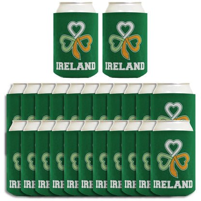 Ireland Keltic Knot Shamrock Standard or Slim Can Thermocooler Drink Sleeve