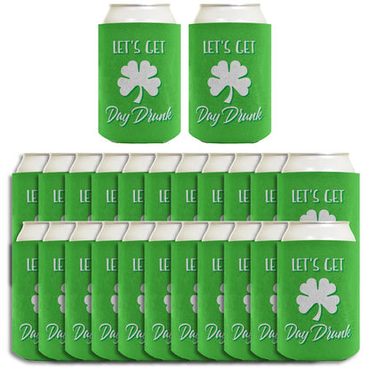 Let's Get Day Drunk Standard or Slim Can Thermocooler Drink Sleeve