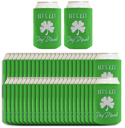 Let's Get Day Drunk Standard or Slim Can Thermocooler Drink Sleeve