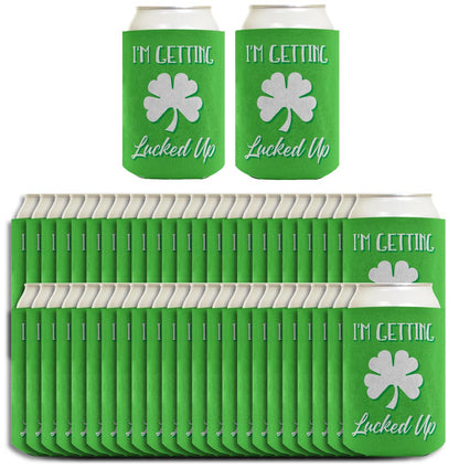 I'm Getting Lucked Up Standard or Slim Can Thermocooler Drink Sleeve