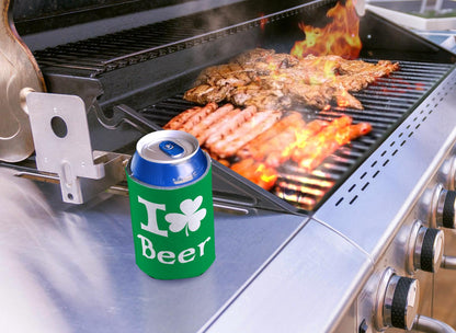 drink sleeve on a grill