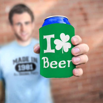 man holding drink sleeve