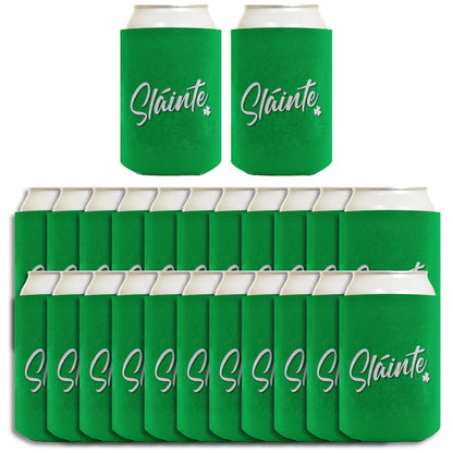 St Patricks Day Sliante Standard or Slim Can Thermocooler Drink Sleeve
