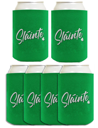 St Patricks Day Sliante Standard or Slim Can Thermocooler Drink Sleeve