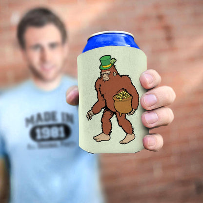 man holding drink sleeve