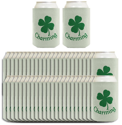 St Patricks Lucky Charming Standard or Slim Can Thermocooler Drink Sleeve