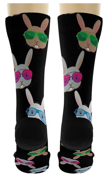 back view of a pair of socks