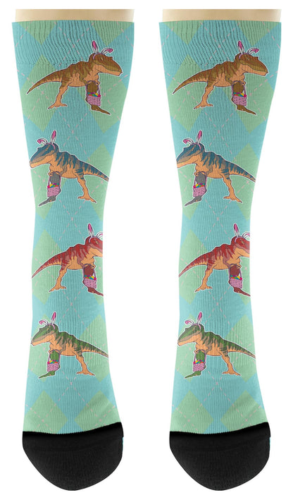 front view of a pair of socks