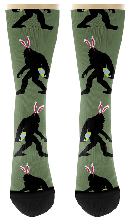 front view of a pair of socks