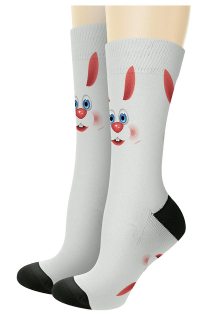 left side of a pair of socks