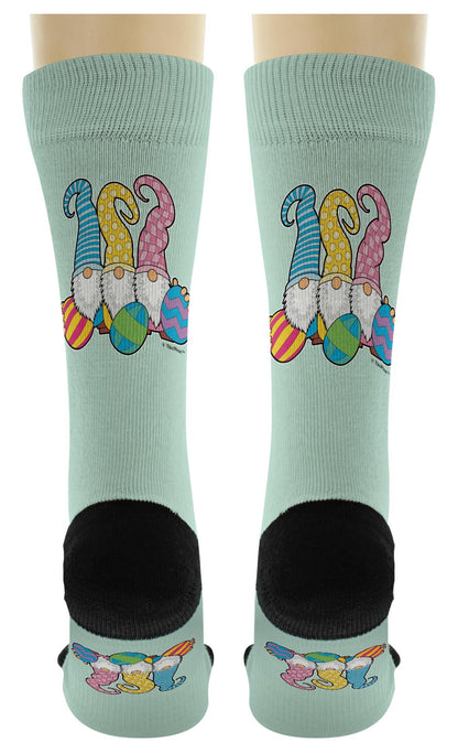 back view of a pair of socks