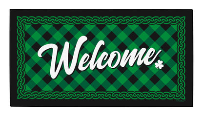 top view of a doormat
