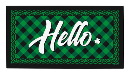 top view of a doormat