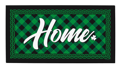 top view of a doormat
