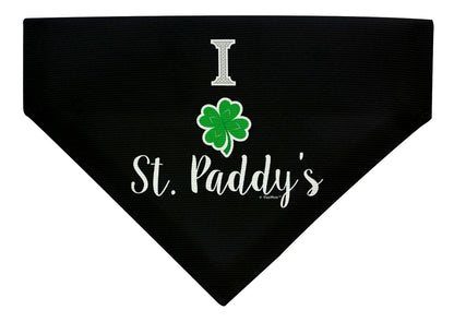 front view of dog scarf