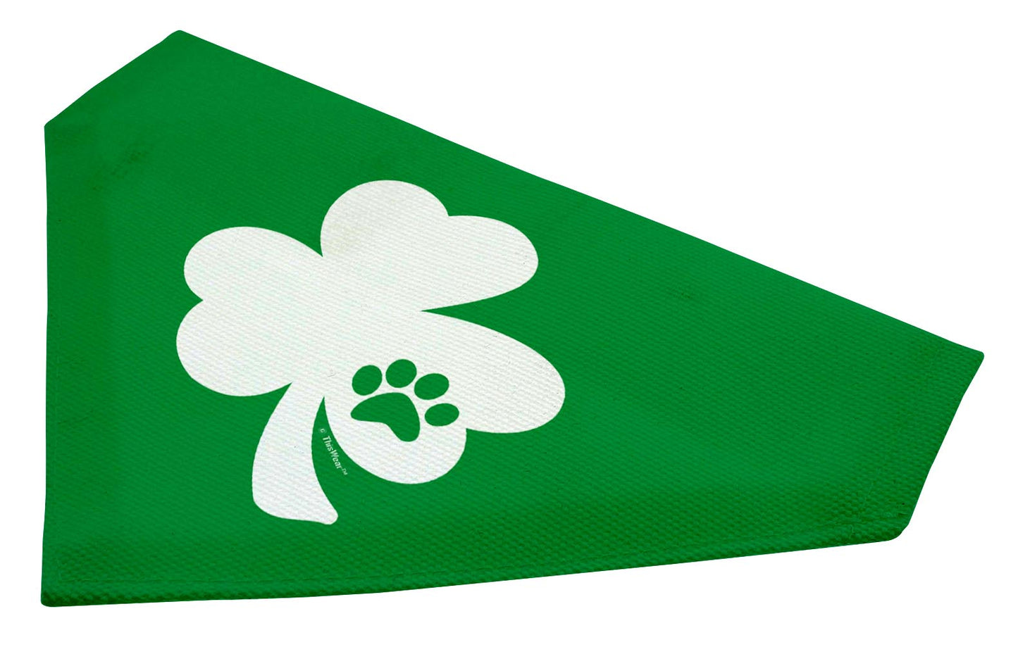 angle view of dog scarf