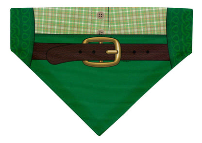 front view of dog scarf