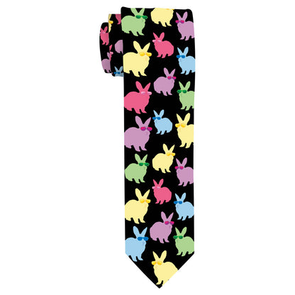 detail view of a necktie