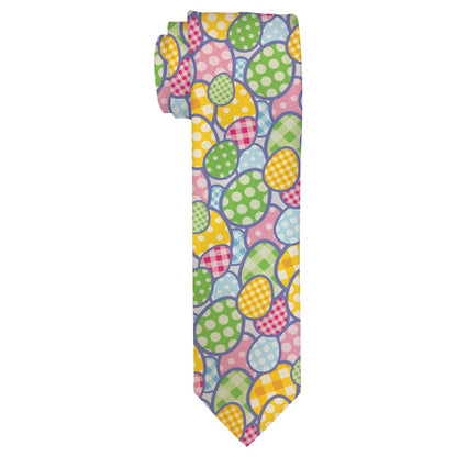 detail view of a necktie