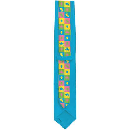 back view of a necktie