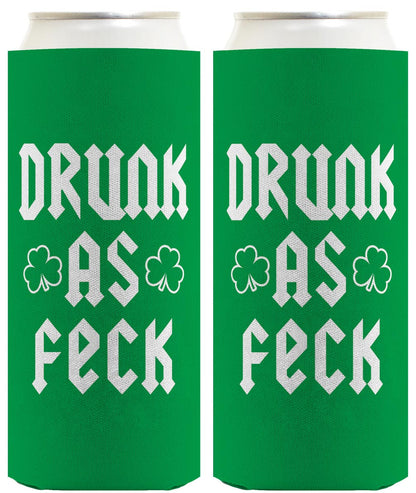 Drunk as Feck Standard or Slim Can Thermocooler Drink Sleeve