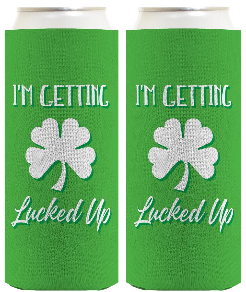 I'm Getting Lucked Up Standard or Slim Can Thermocooler Drink Sleeve