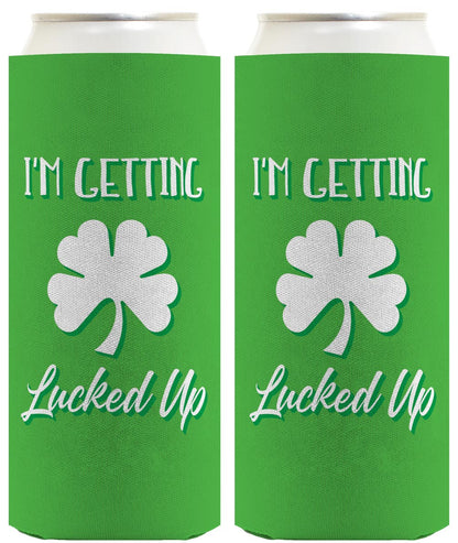 I'm Getting Lucked Up Standard or Slim Can Thermocooler Drink Sleeve