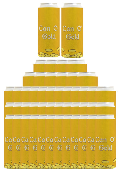 St Patricks Can O Gold Standard or Slim Can Thermocooler Drink Sleeve