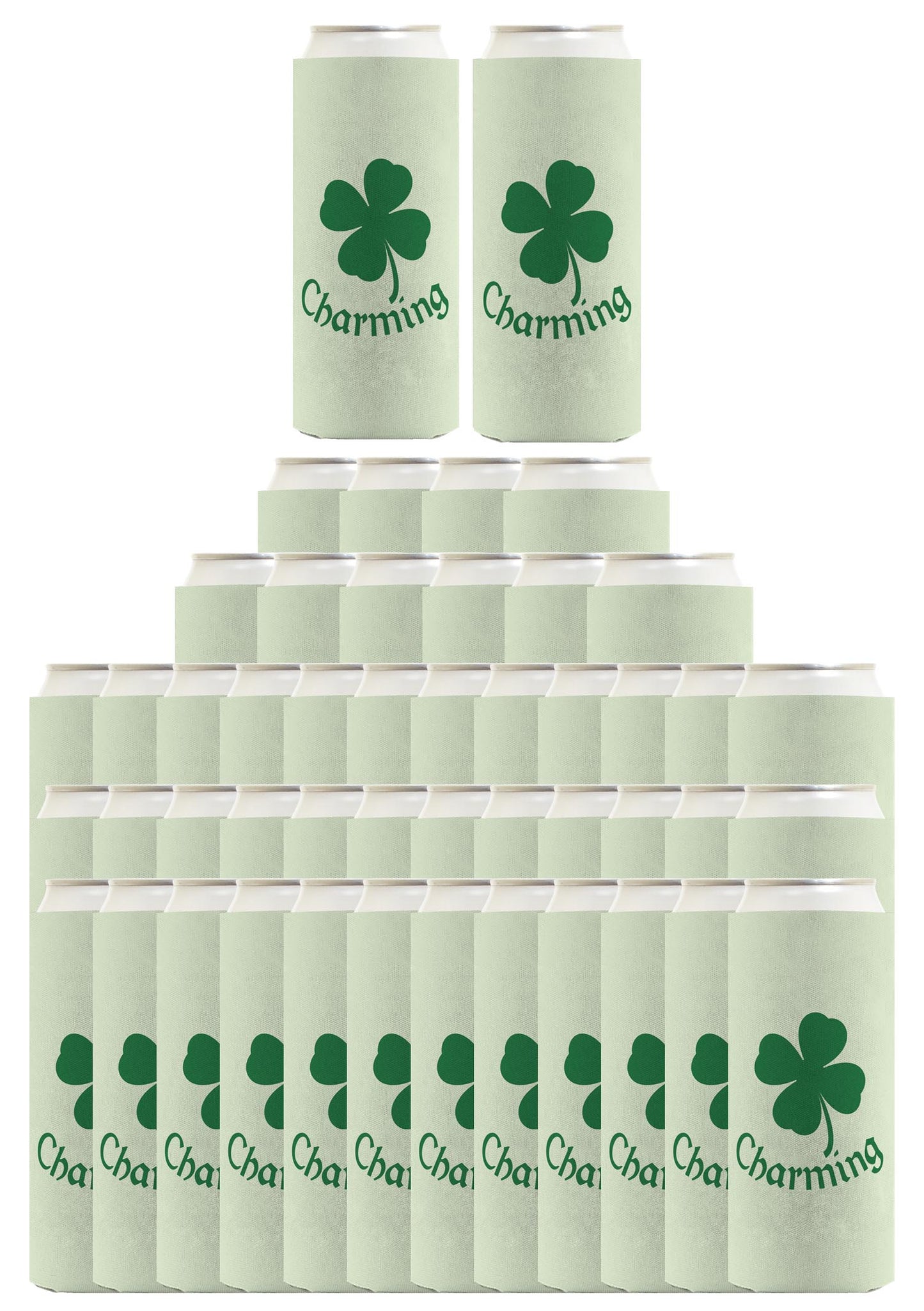 St Patricks Lucky Charming Standard or Slim Can Thermocooler Drink Sleeve