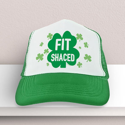 trucker hat on a shelf