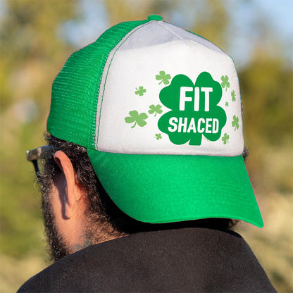 man wearing trucker hat backwards