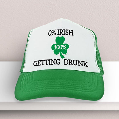 trucker hat on a shelf