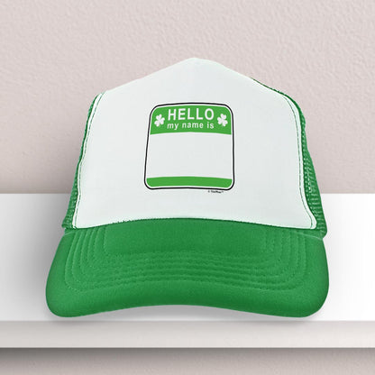 trucker hat on a shelf