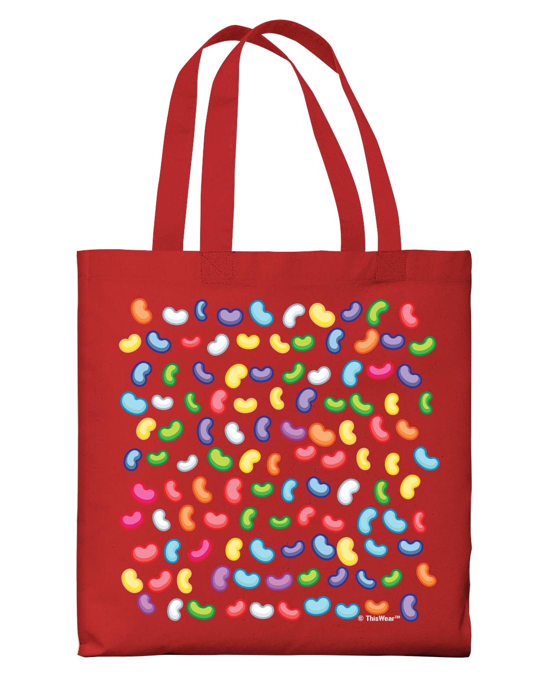 front view of tote bag