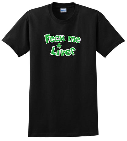 front of shirt black