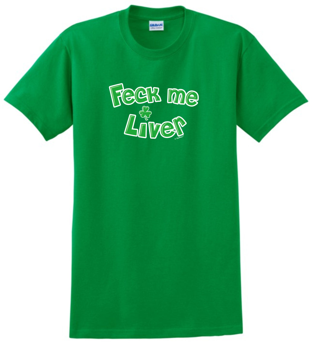 front of shirt green