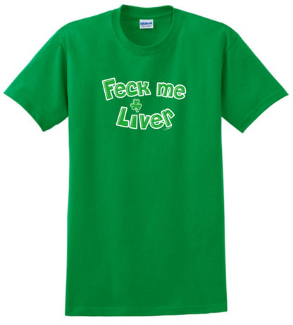 front of shirt green