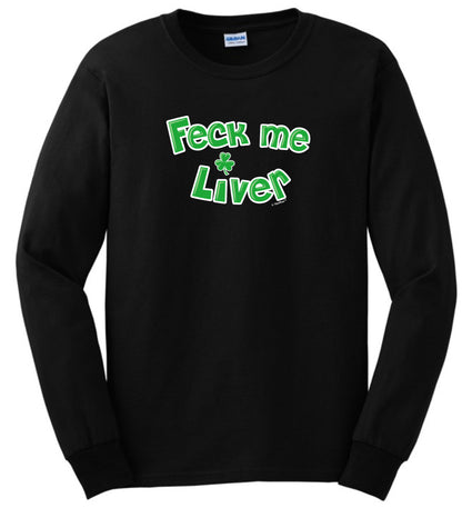 front of shirt black