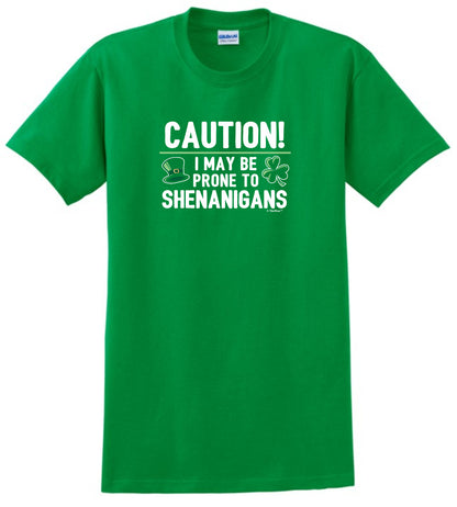 front of shirt green