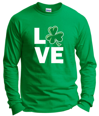 front of shirt green
