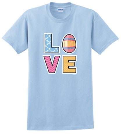 front of shirt Light Blue