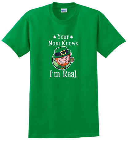 front of shirt green