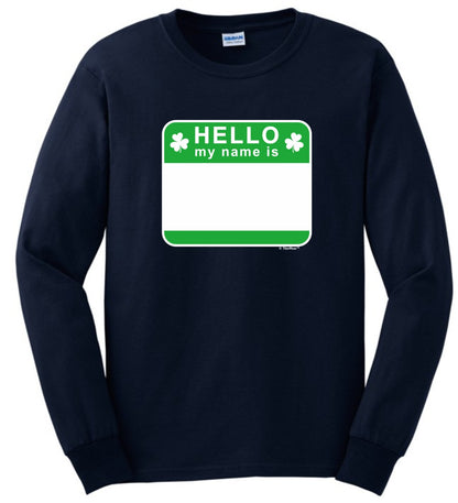 front of shirt Navy