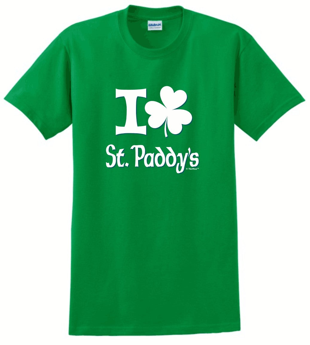 front of shirt green